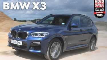 BMW X3 - 2018 Mid-size Premium SUV of the Year