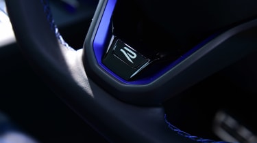 Volkswagen Golf R Estate - steering wheel detail