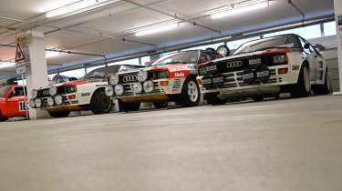 Audi Sport - classic quattro rally cars