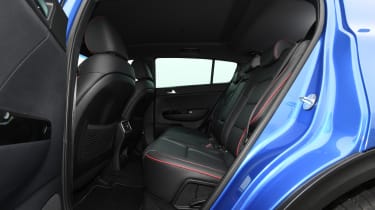 kia sportage 48v hybrid interior rear seats