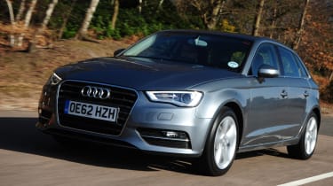 Audi A3 Sportback front tracking