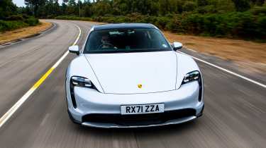 Used Porsche Taycan - full front
