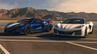 Chevrolet Corvette Grand Sport and Grand Sport X - front 3/4