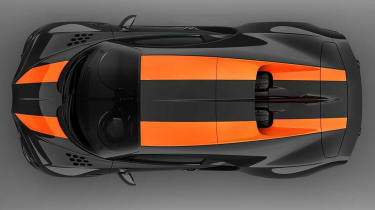 Bugatti Chiron Supersport 300+ - top