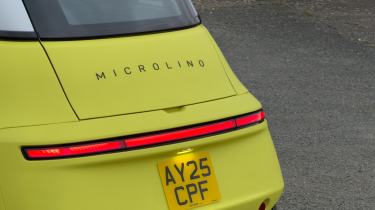 Microlino - rear lights and badging