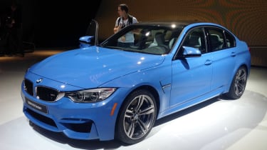 BMW M3 at Detroit Motor Show 2014  - front