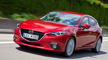 Mazda 3 front action