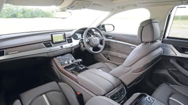 Audi A8 3.0 TDI interior