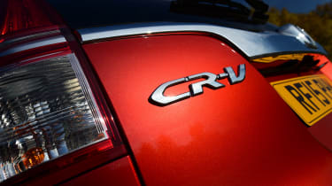 Honda CR-V long-termer badge