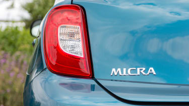Used Nissan Micra Mk4 - rear badge