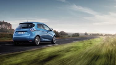 Renault Zoe 2017 - rear tracking