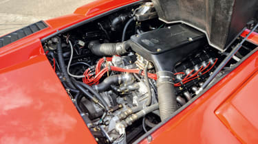 Lamborghini Countach 5000 QV engine