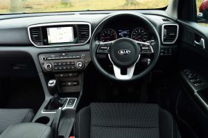 Kia Sportage - dash