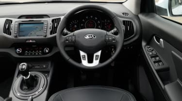 Used Car Awards 2016 - Kia Sportage interior