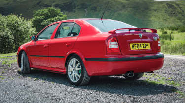 Skoda Octavia vRS Mk1 - rear static
