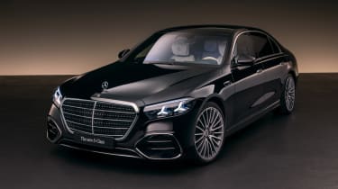 Mercedes S-Class facelift - front studio
