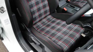 Volkswagen Golf GTI tartan seats