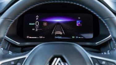 Renault Captur facelift - dials