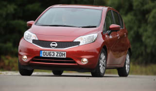 Nissan Note front cornering
