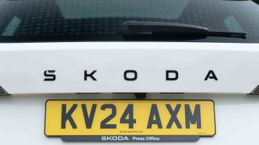 Skoda Kamiq - &#039;Skoda&#039; badge on tailgate