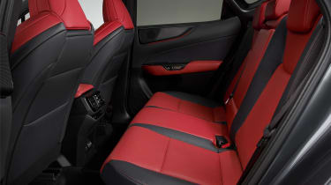 Lexus NX - rear seats