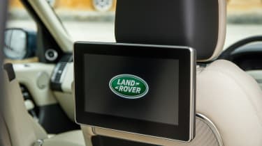 Range Rover PHEV - rear screens