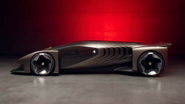 Ferrari F76 - side profile