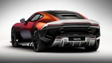 Aston Martin Valen - rear