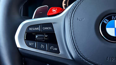 BMW M8 - steering wheel detail