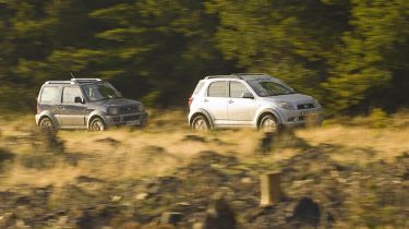 Suzuki Jimny vs Daihatsu Terios