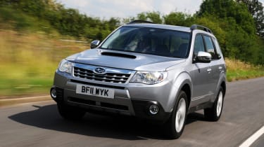 Subaru Forester front tracking