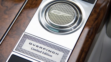 Overfinch London and Manhattan Editions - gear selector