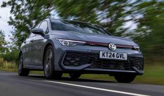 Volkswagen Golf GTI - front corner tracking, low