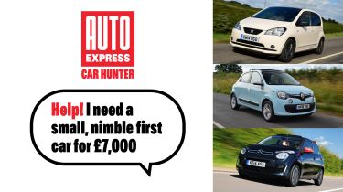 Used Car Hunter - small, nimble first cars for £7,000 - header image 