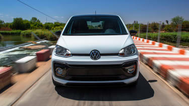 Volkswagen up! GTI prototype - front tracking 2