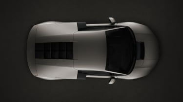 New Audi Nuvolari supercar -overhead shot 