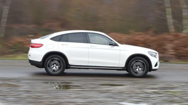 Mercedes GLC Coupe - side