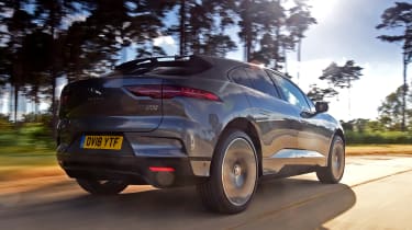 Jaguar I-Pace - rear tracking