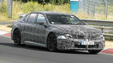 BMW M3 Electric - front angled