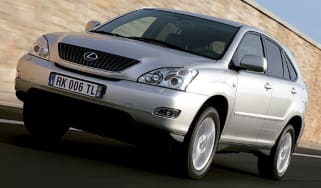 Front view of Lexus RX350