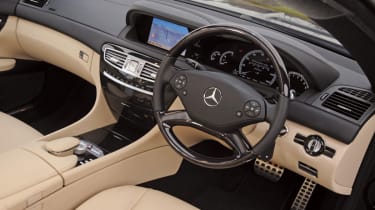 Mercedes CL 500 interior