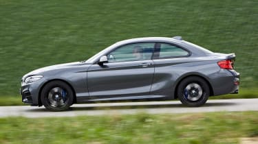 BMW M240i Coupe facelift review - side