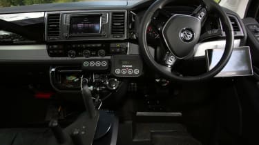 Disability driving feature - VW interior front