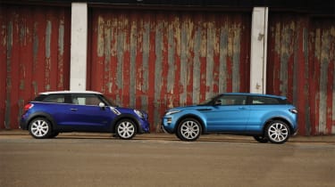 MINI Paceman vs Range Rover Evoque