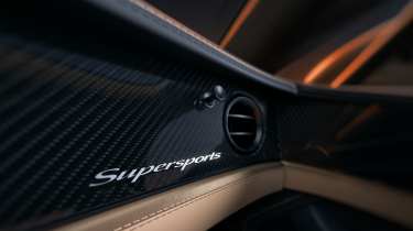 Bentley Supersports interior