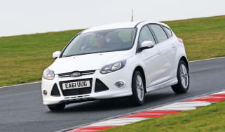 Ford Focus Zetec S 1.6 EcoBoost front cornering
