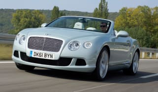 Bentley Continental GTC front tracking