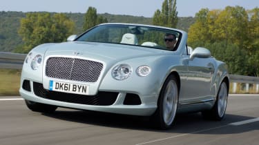 Bentley Continental GTC front tracking