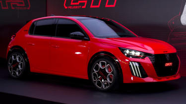 Peugeot E-208 GTi - reveal front