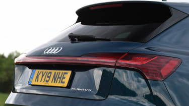 Audi e-tron long termer - first report rear detail
